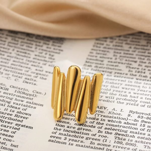 Gold-tone ring